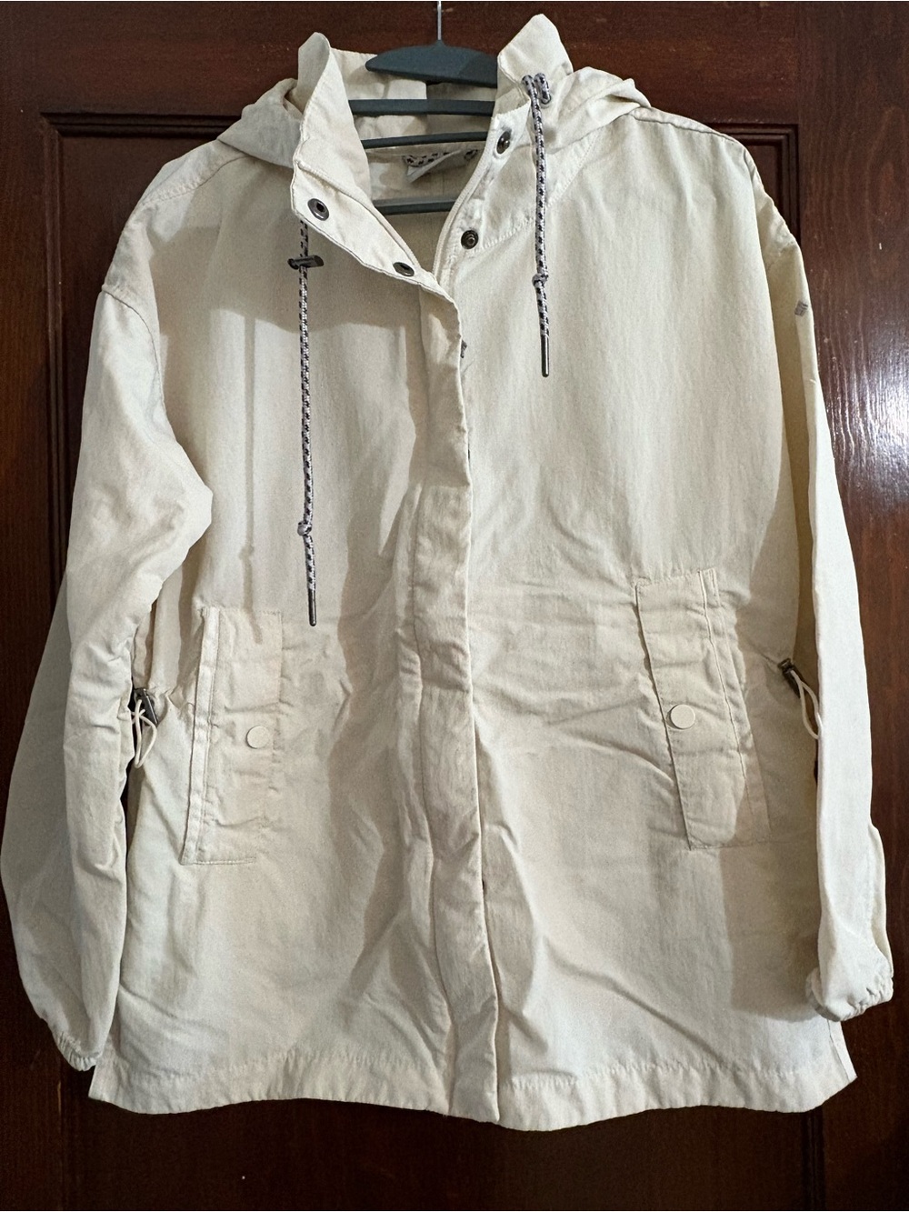 Columbia Trippin’ ll Natural Cream Hooded Utility Jacket